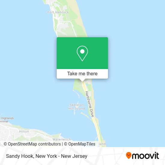 Sandy Hook map