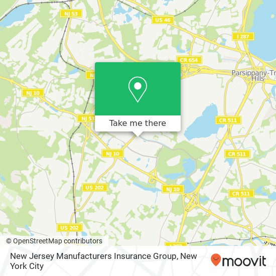 New Jersey Manufacturers Insurance Group, 1599 Littleton Rd map