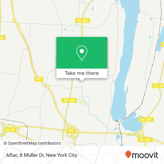 Mapa de Aflac, 8 Muller Dr