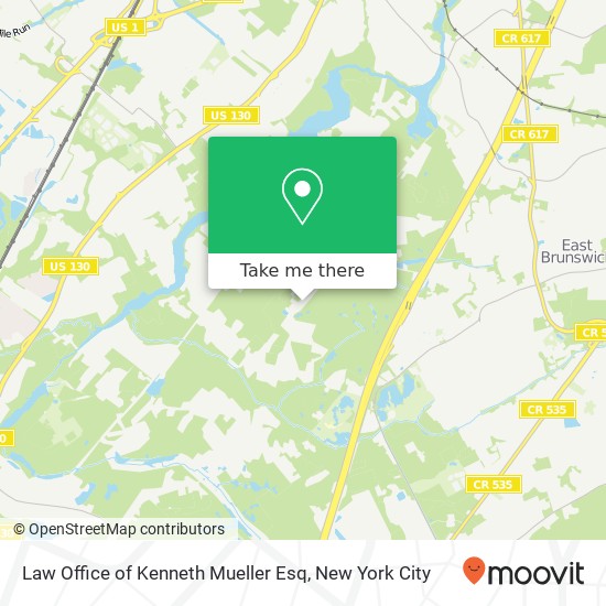 Law Office of Kenneth Mueller Esq, 158 Fresh Ponds Rd map