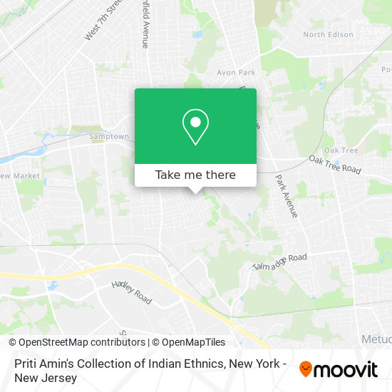 Mapa de Priti Amin's Collection of Indian Ethnics