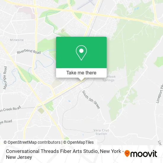 Conversational Threads Fiber Arts Studio map