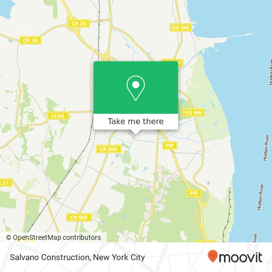 Salvano Construction map