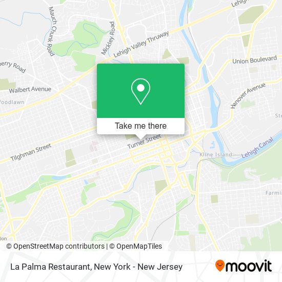 La Palma Restaurant map