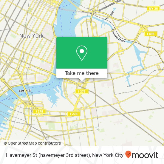 Havemeyer St (havemeyer 3rd street), Brooklyn, NY 11211 map