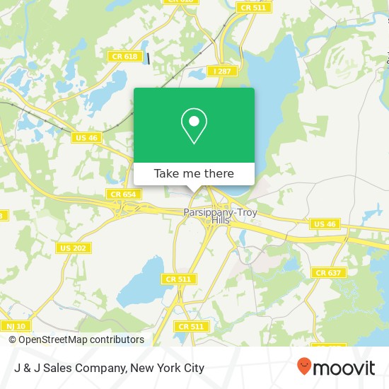 Mapa de J & J Sales Company