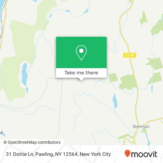 Mapa de 31 Dottie Ln, Pawling, NY 12564
