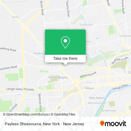 Mapa de Payless Shoesource