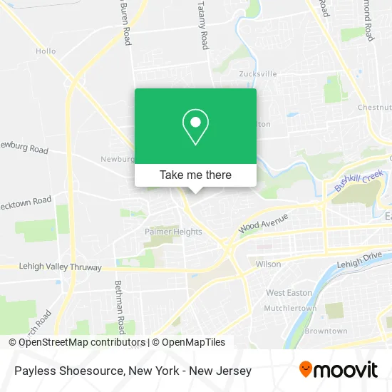 Payless Shoesource map