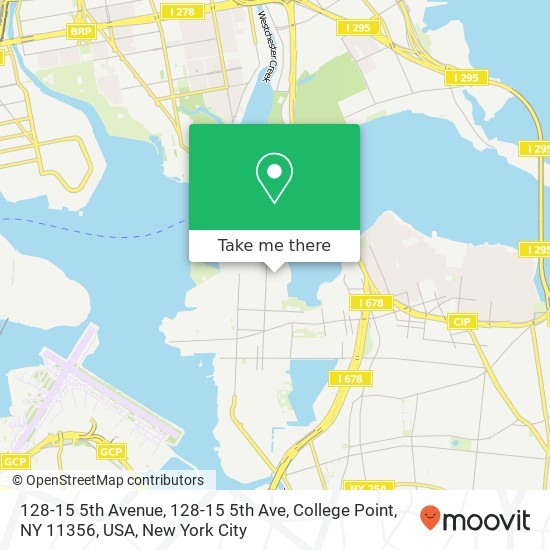 128-15 5th Avenue, 128-15 5th Ave, College Point, NY 11356, USA map