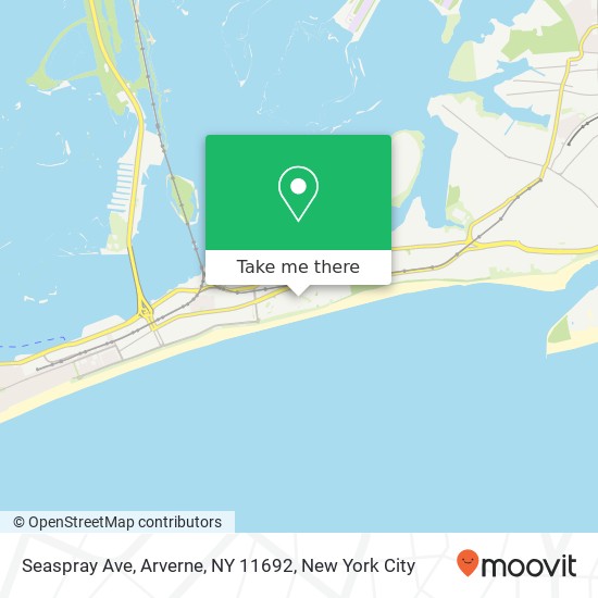 Seaspray Ave, Arverne, NY 11692 map