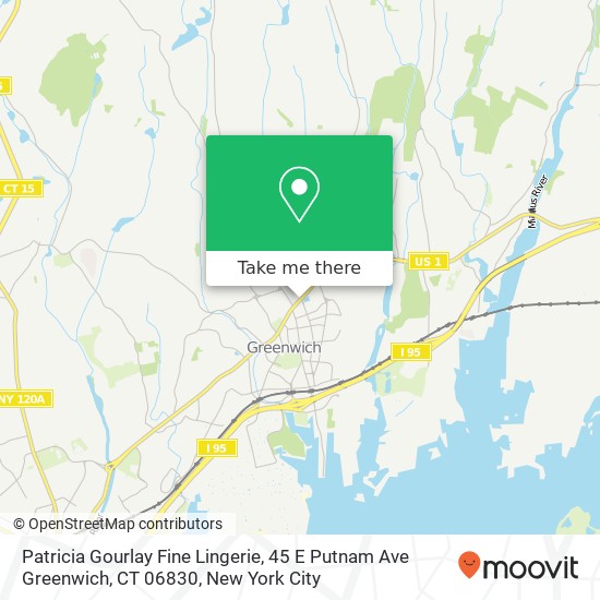 Patricia Gourlay Fine Lingerie, 45 E Putnam Ave Greenwich, CT 06830 map