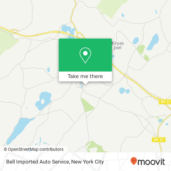 Bell Imported Auto Service map