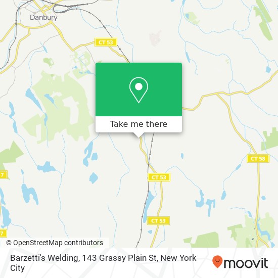 Barzetti's Welding, 143 Grassy Plain St map