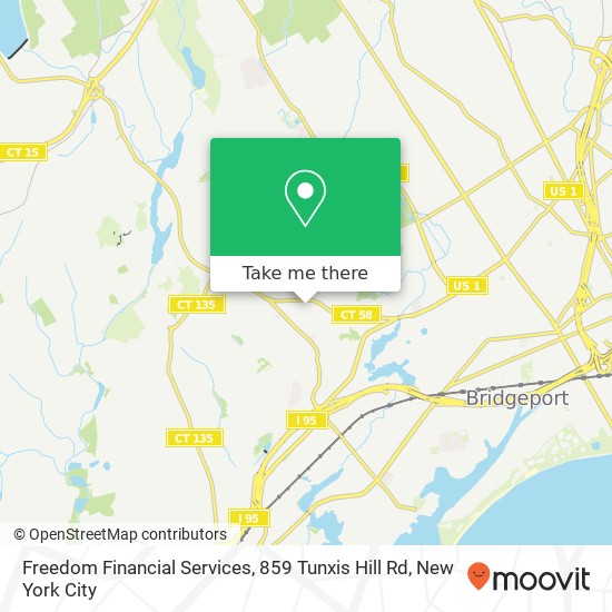 Freedom Financial Services, 859 Tunxis Hill Rd map