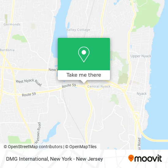 Mapa de DMG International