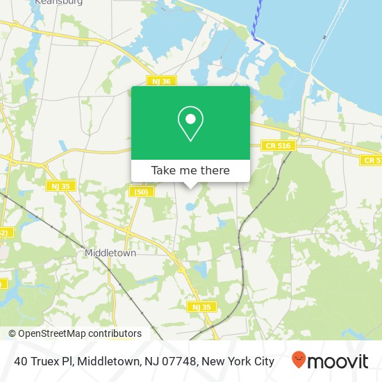 40 Truex Pl, Middletown, NJ 07748 map