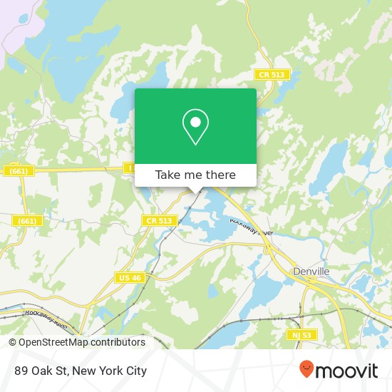89 Oak St, Rockaway, NJ 07866 map