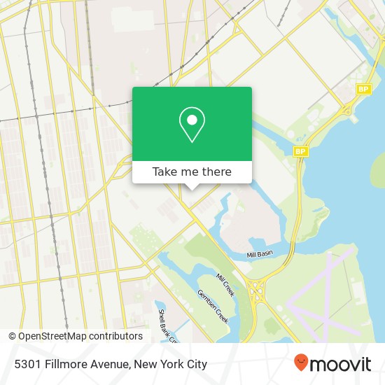 5301 Fillmore Avenue, 5301 Fillmore Ave, Brooklyn, NY 11234, USA map