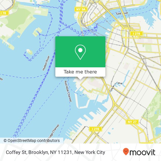 Coffey St, Brooklyn, NY 11231 map