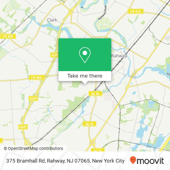 375 Bramhall Rd, Rahway, NJ 07065 map