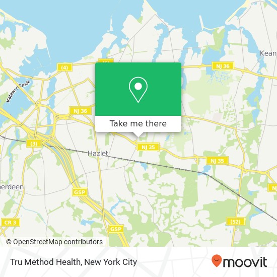 Tru Method Health, 875 Poole Ave map