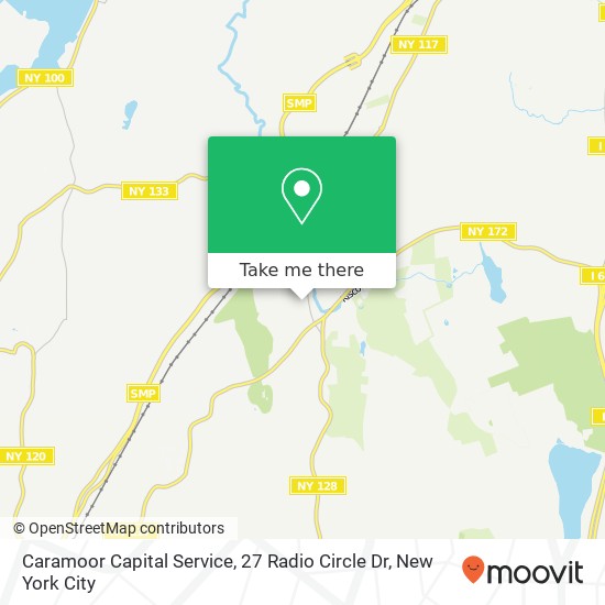 Mapa de Caramoor Capital Service, 27 Radio Circle Dr