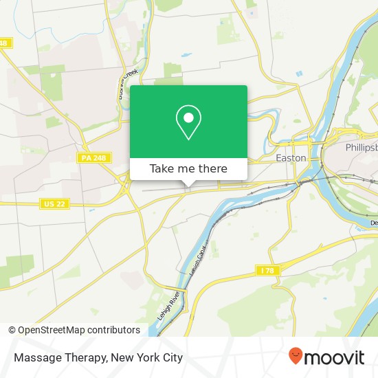 Massage Therapy, 1702 Washington Blvd map