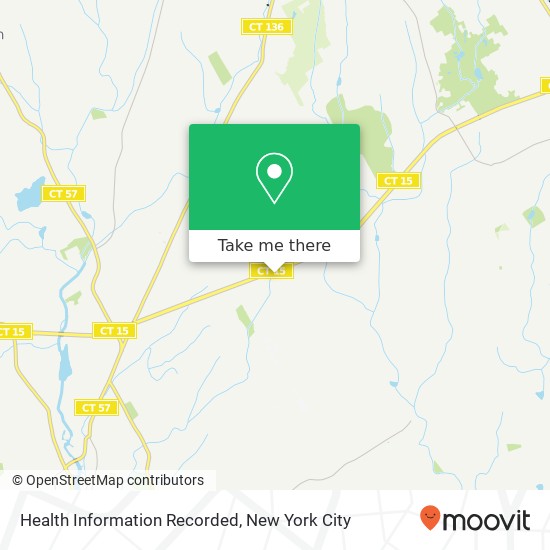Health Information Recorded map