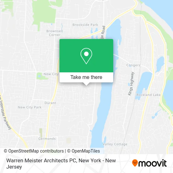 Warren Meister Architects PC map