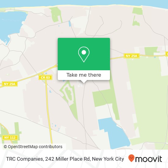 Mapa de TRC Companies, 242 Miller Place Rd