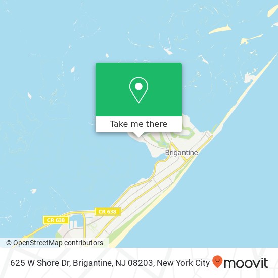625 W Shore Dr, Brigantine, NJ 08203 map