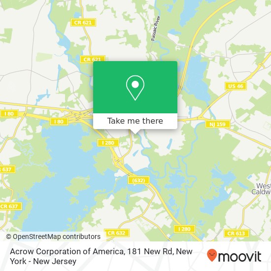 Acrow Corporation of America, 181 New Rd map