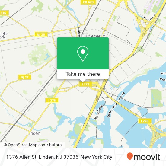1376 Allen St, Linden, NJ 07036 map
