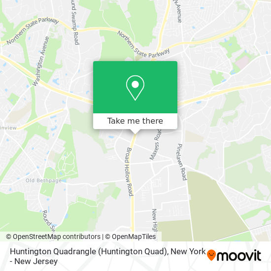 Mapa de Huntington Quadrangle