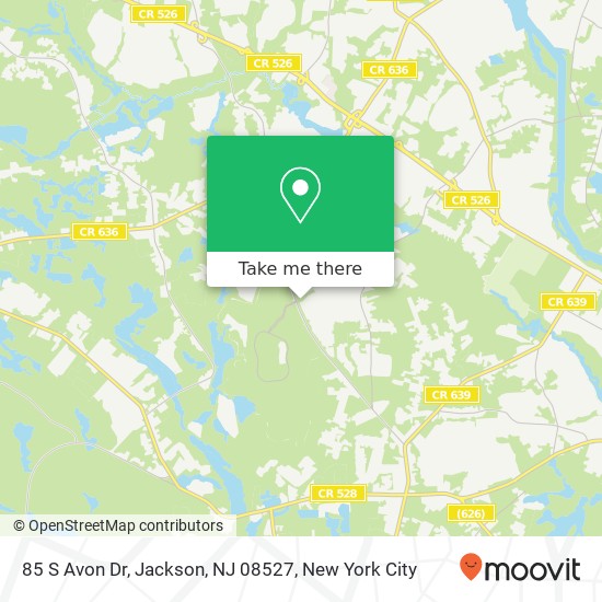 85 S Avon Dr, Jackson, NJ 08527 map