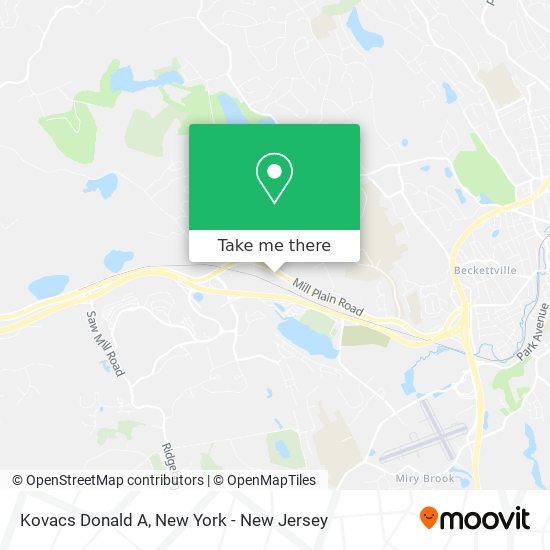 Mapa de Kovacs Donald A