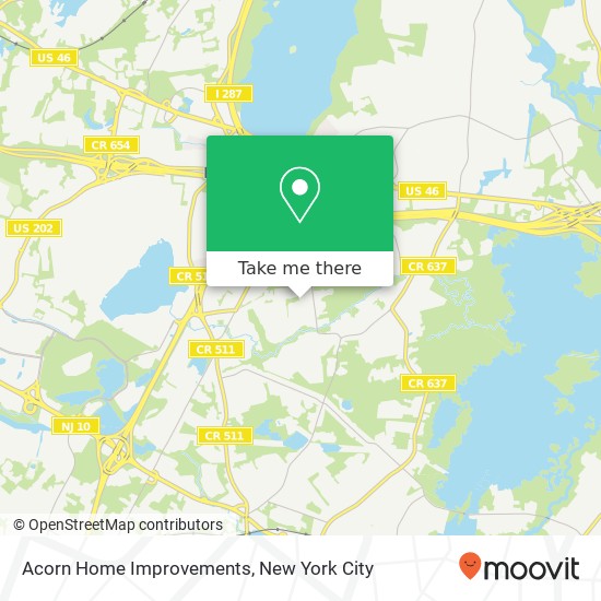 Acorn Home Improvements map