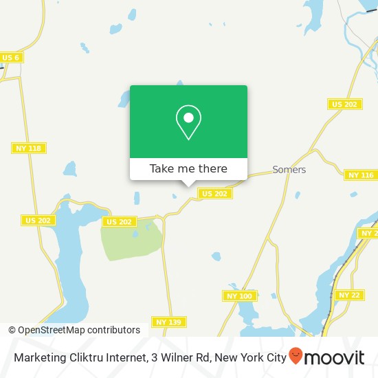 Marketing Cliktru Internet, 3 Wilner Rd map