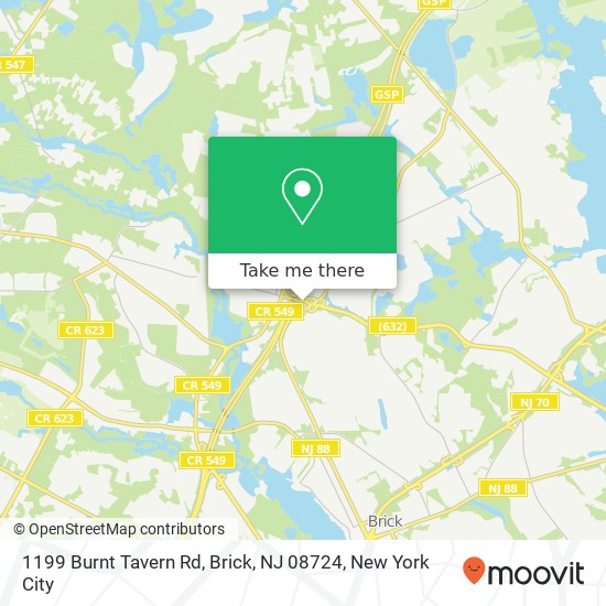 1199 Burnt Tavern Rd, Brick, NJ 08724 map