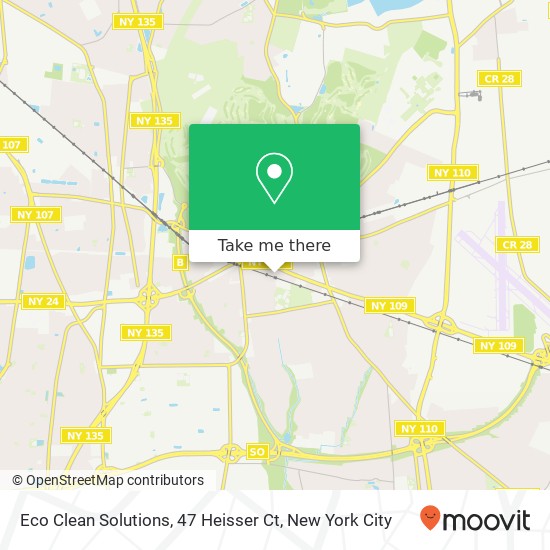 Mapa de Eco Clean Solutions, 47 Heisser Ct