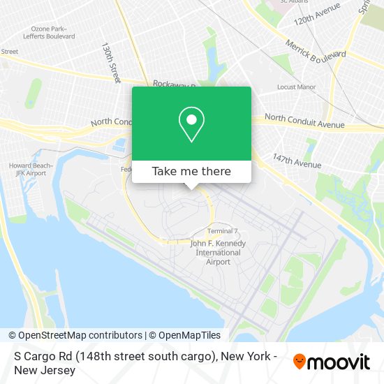 Mapa de S Cargo Rd (148th street south cargo)
