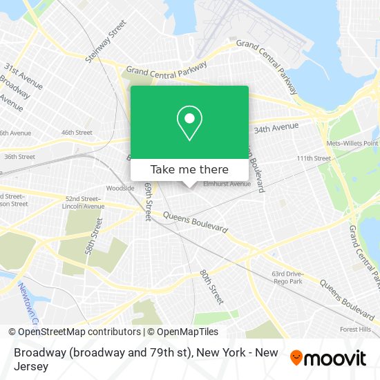 Broadway (broadway and 79th st) map