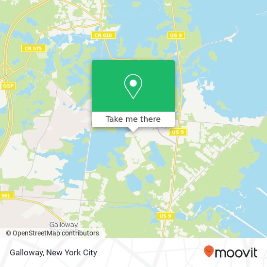 Galloway map