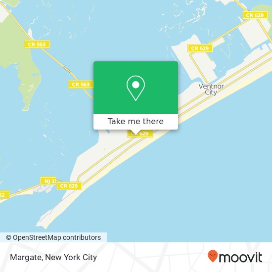 Margate map
