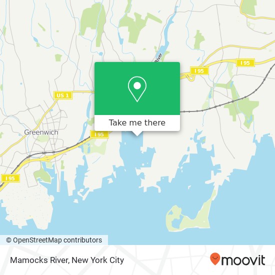 Mamocks River map