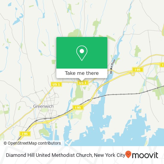 Diamond Hill United Methodist Church map