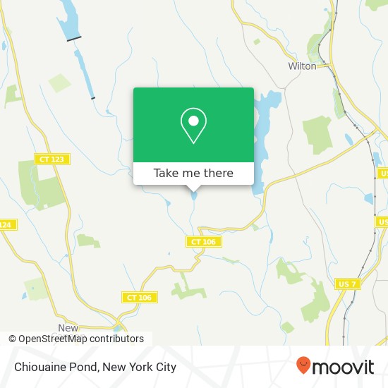 Mapa de Chiouaine Pond