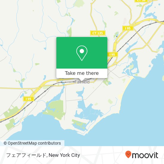 Mapa de フェアフィールド