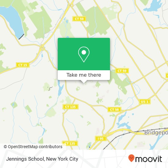 Mapa de Jennings School